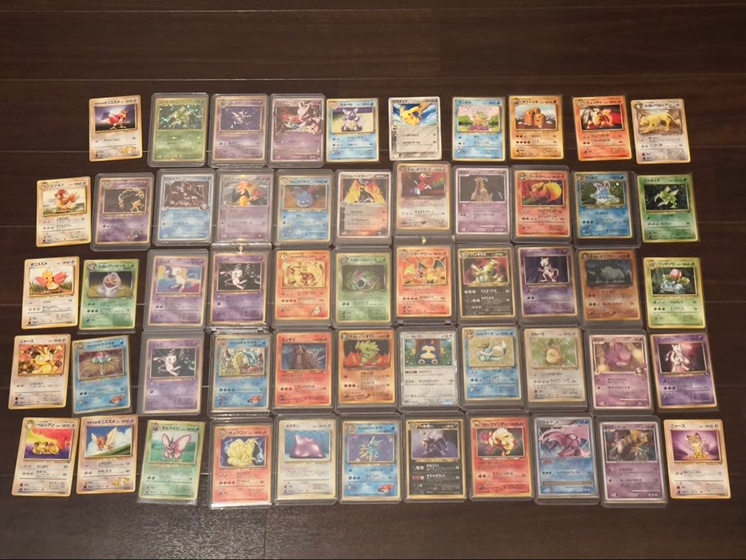 ポケモンカード　旧裏キラなどまとめ売り５４枚　リザードン無し ポケモンカード 旧裏 リザードン 赤艶 ホロ 1枚の通販 ◈Abyss