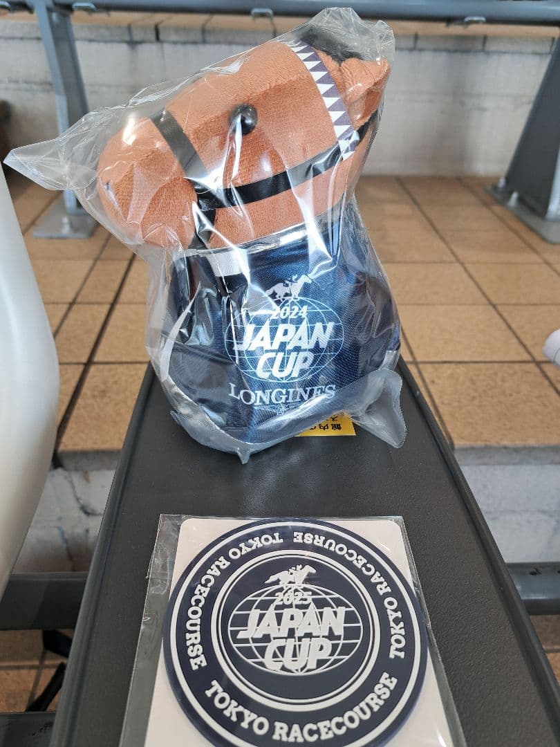 2023 JAPAN CUP マスコット & コースター コルクコースター イクイノックス ジャパンカップ2023 - 競馬グッズの