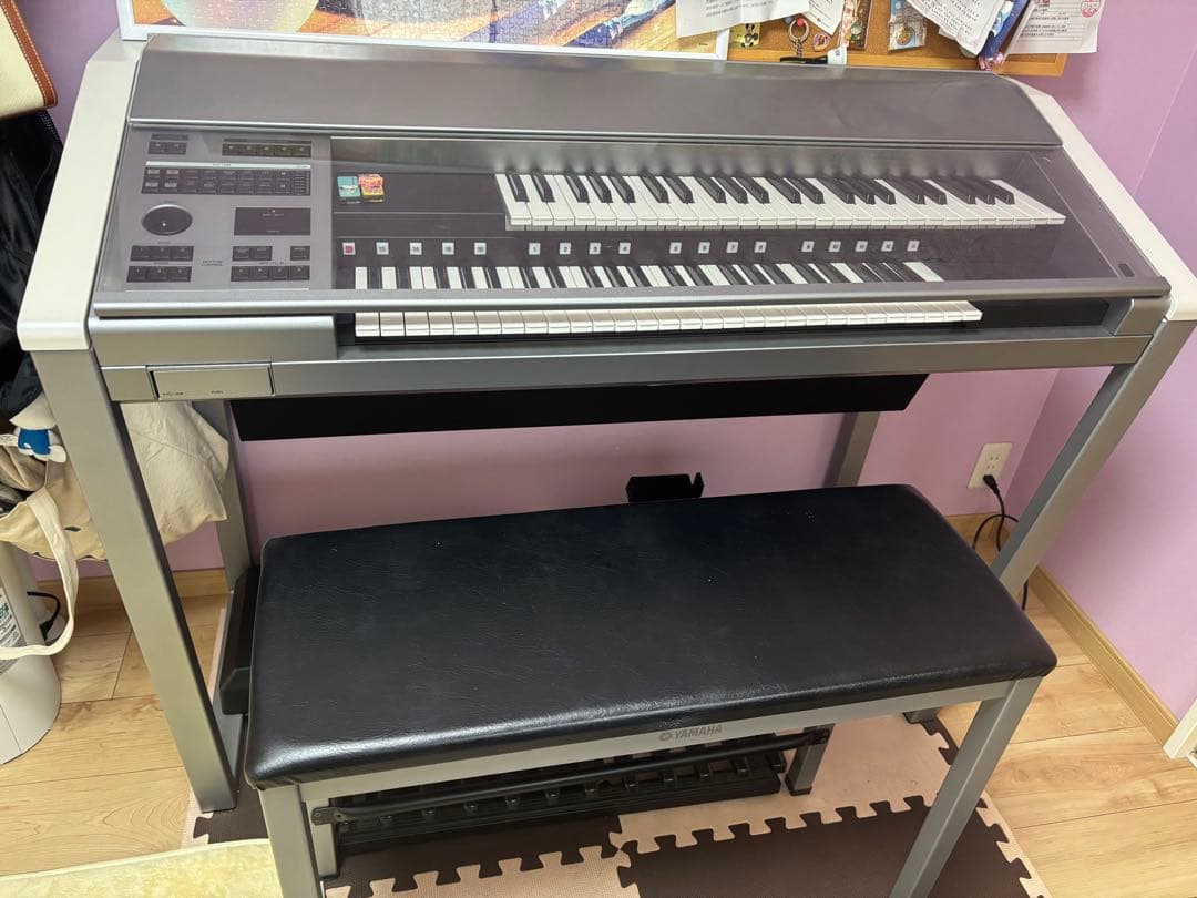 YAMAHAELS-02エレクトーン椅子付（ボリューム用補助・補助ペダル鍵盤） YAMAHA（ヤマハ） エレクトーン 補助ペダル鍵盤＋補助