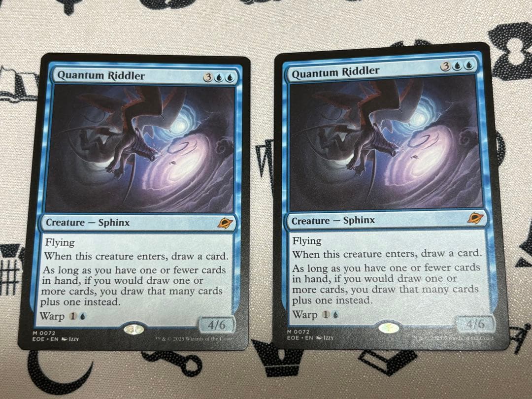 MTG 量子の謎かけ屋　英語2枚 Mtg 量子の謎かけ屋 英語版 2枚セット - メルカリ
