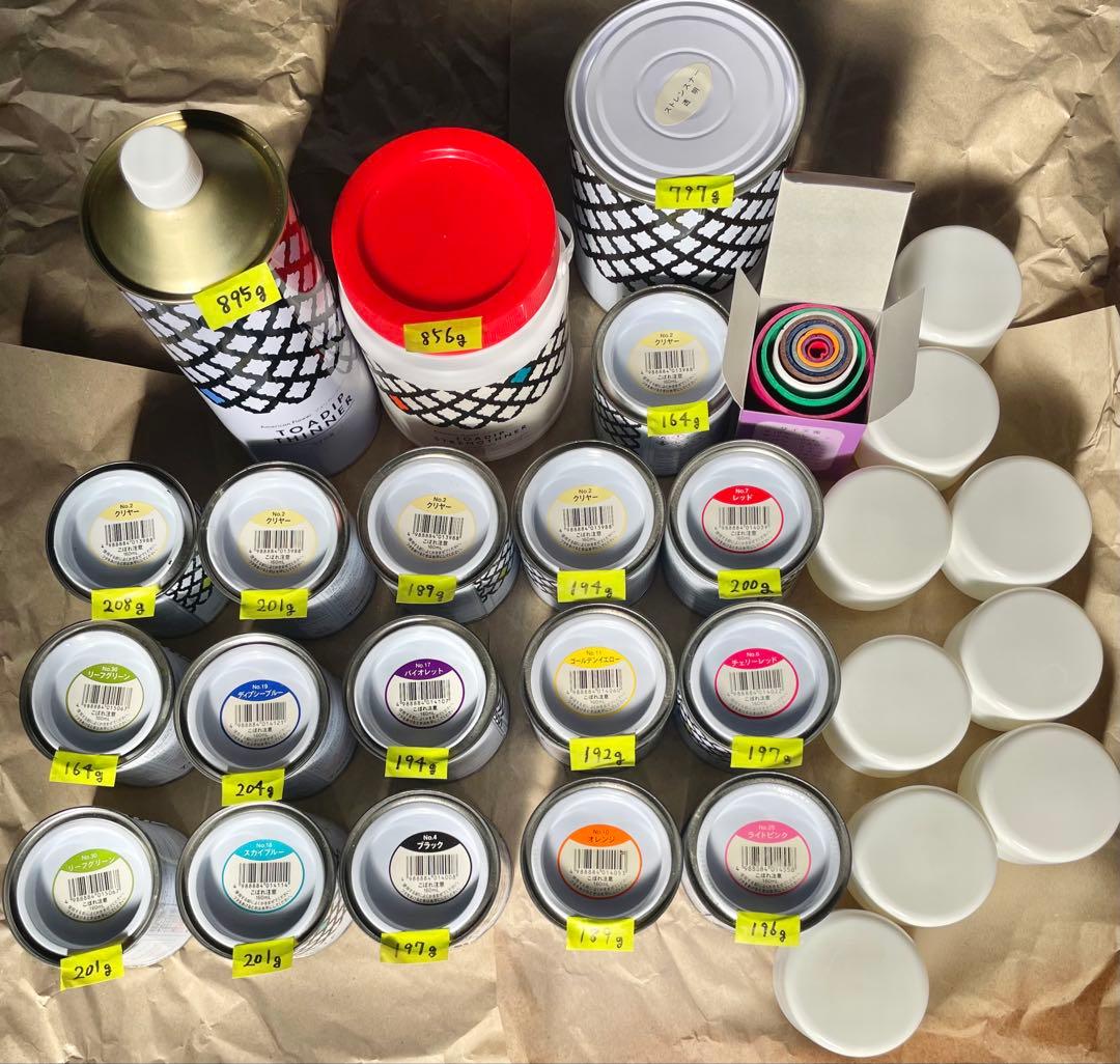 アメリカンフラワー　ディップアート　材料　まとめ売り アメリカンフラワー(ディップアート)材料12点 - Atelier Capri | minne