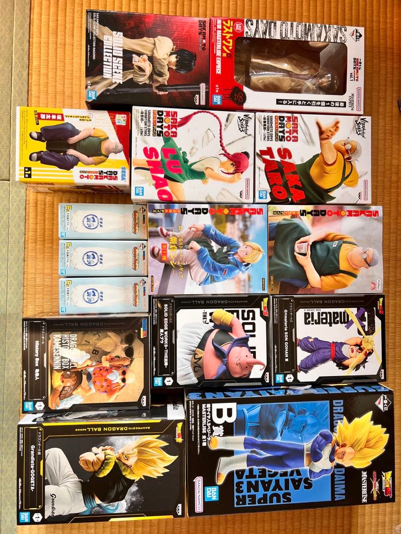 【新品未開封】 フィギュア　まとめ売り　ドラゴンボール　サカモトデイズ 未開封】SAKAMOTO DAYS サカモトデイズ フィギュア まとめ売り7体