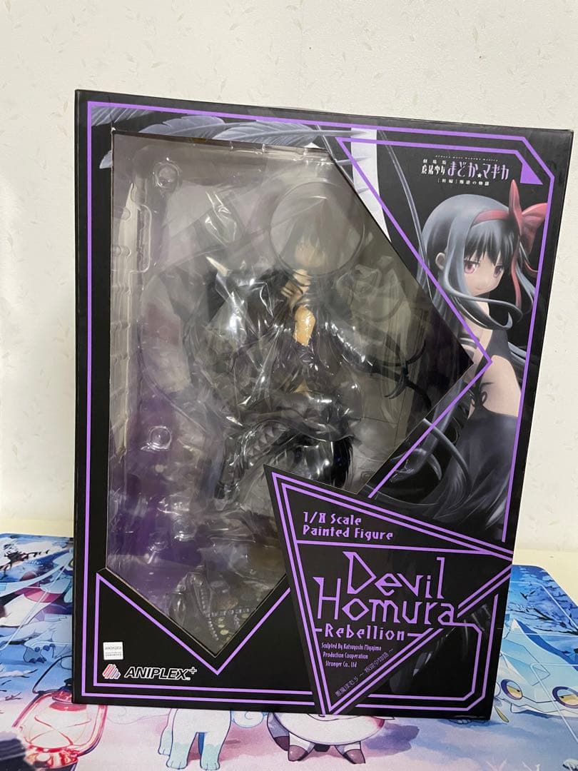 初版　悪魔ほむら　1/8 スケールフィギュア 劇場版 魔法少女まどか☆マギカ[新編]叛逆の物語 悪魔ほむら 1/8 完成