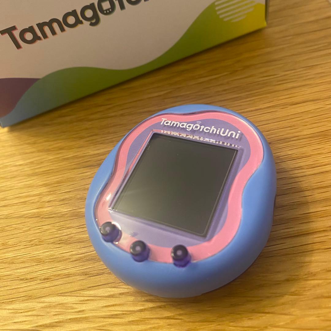 7/21限定値下げ】tamagotchi uni たまごっちユニ ブルー 美品 - メルカリ