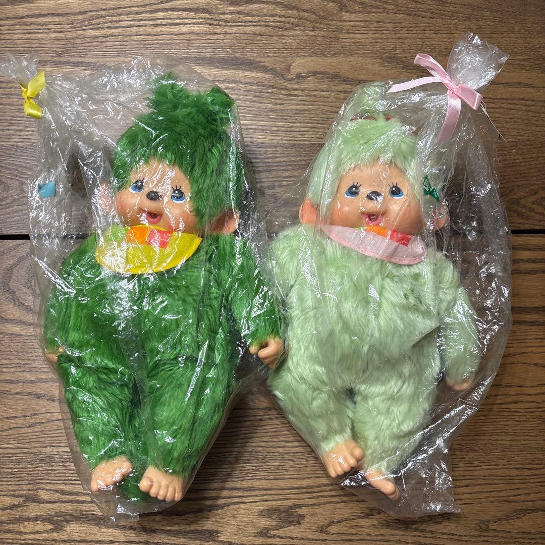 レア 愛知万博限定 モリゾー キッコロ モンチッチ Lサイズ 2体 Amazon.co.jp: 愛知万博限定 Lサイズ モンチッチ 男の子 モリゾー