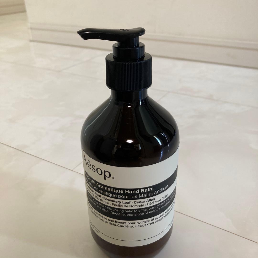 専用　新品未使用　イソップアンドラムハンドバーム500mL Aesop（イソップ）アンドラム アロマティック ハンドバーム｜Aesop