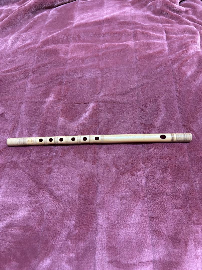 だんじり篠笛(岸極)6穴 7本調子 岸極［素竹］古典調／七本半調子／六孔／総巻 | 篠笛文化研究社