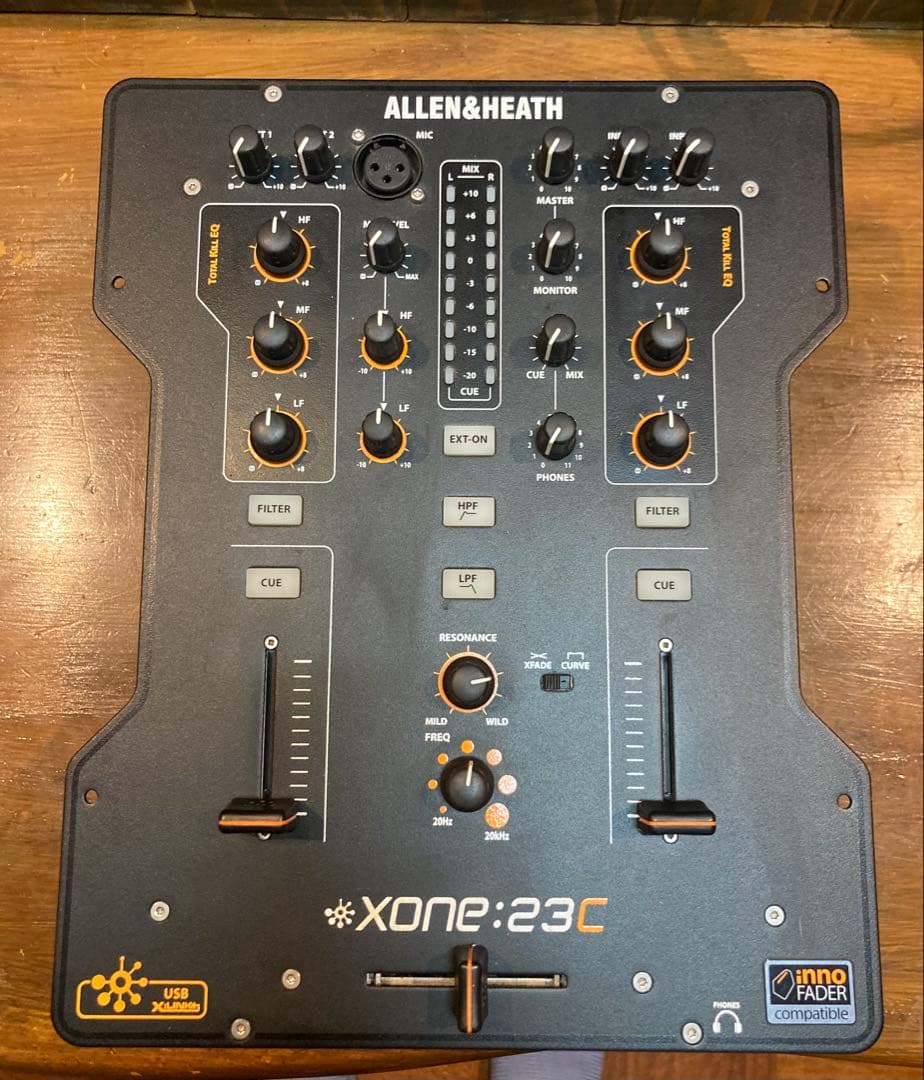 DJ機材 ALLEN&HEATH XONE:23C 箱ダメージ新品】Allen&Heath/DJミキサー/XONE:23 -DJ機材アナログ
